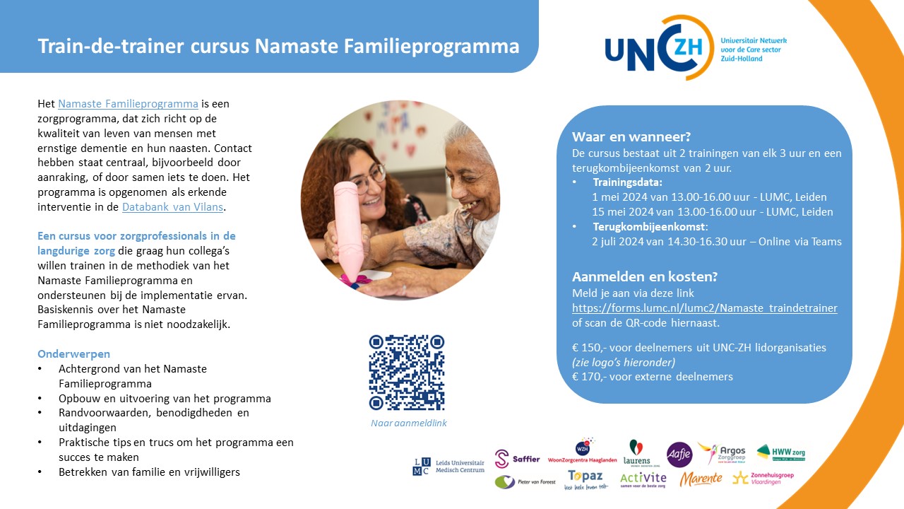 Train-de-trainer cursus Namaste Familieprogramma